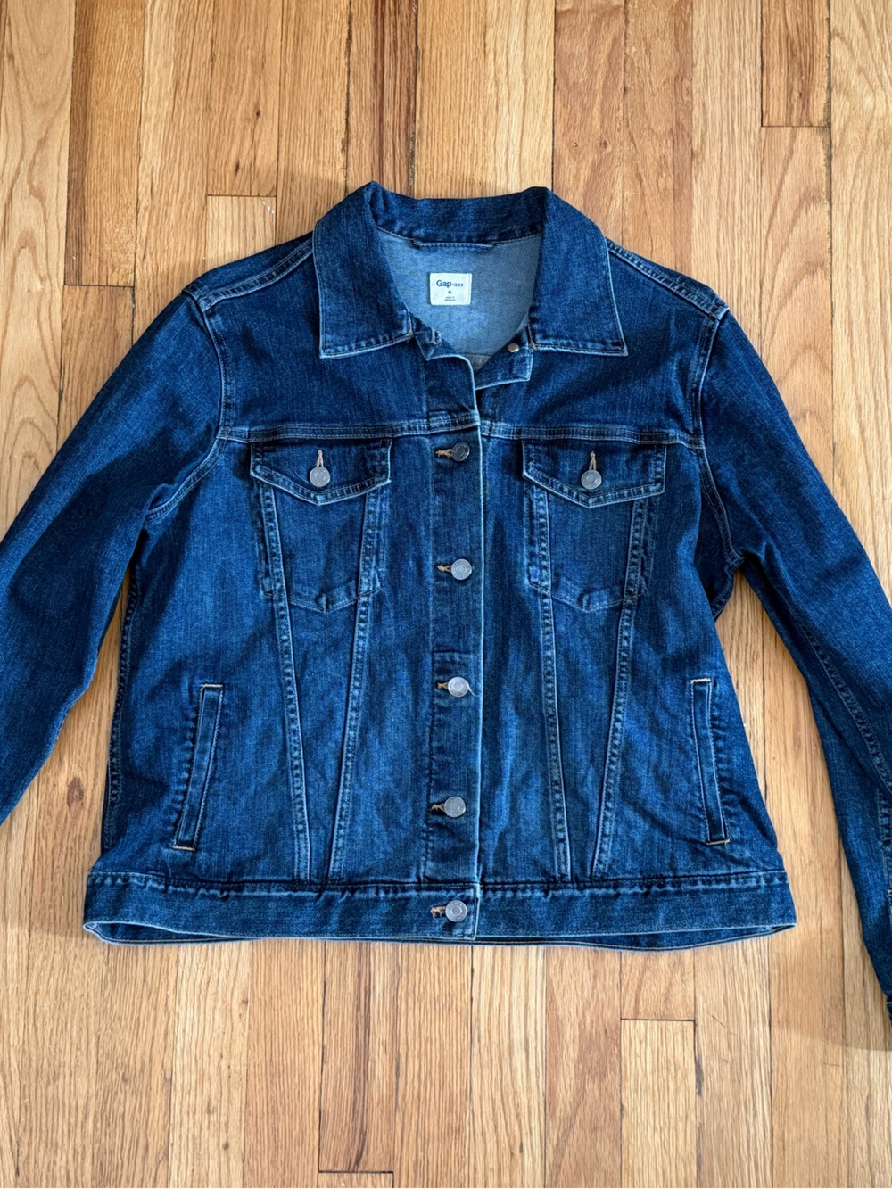 GAP Indigo Blue Denim Trucker Jacket